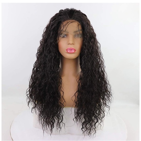 24” Loose Curly Lace Front 180%Density Wigs